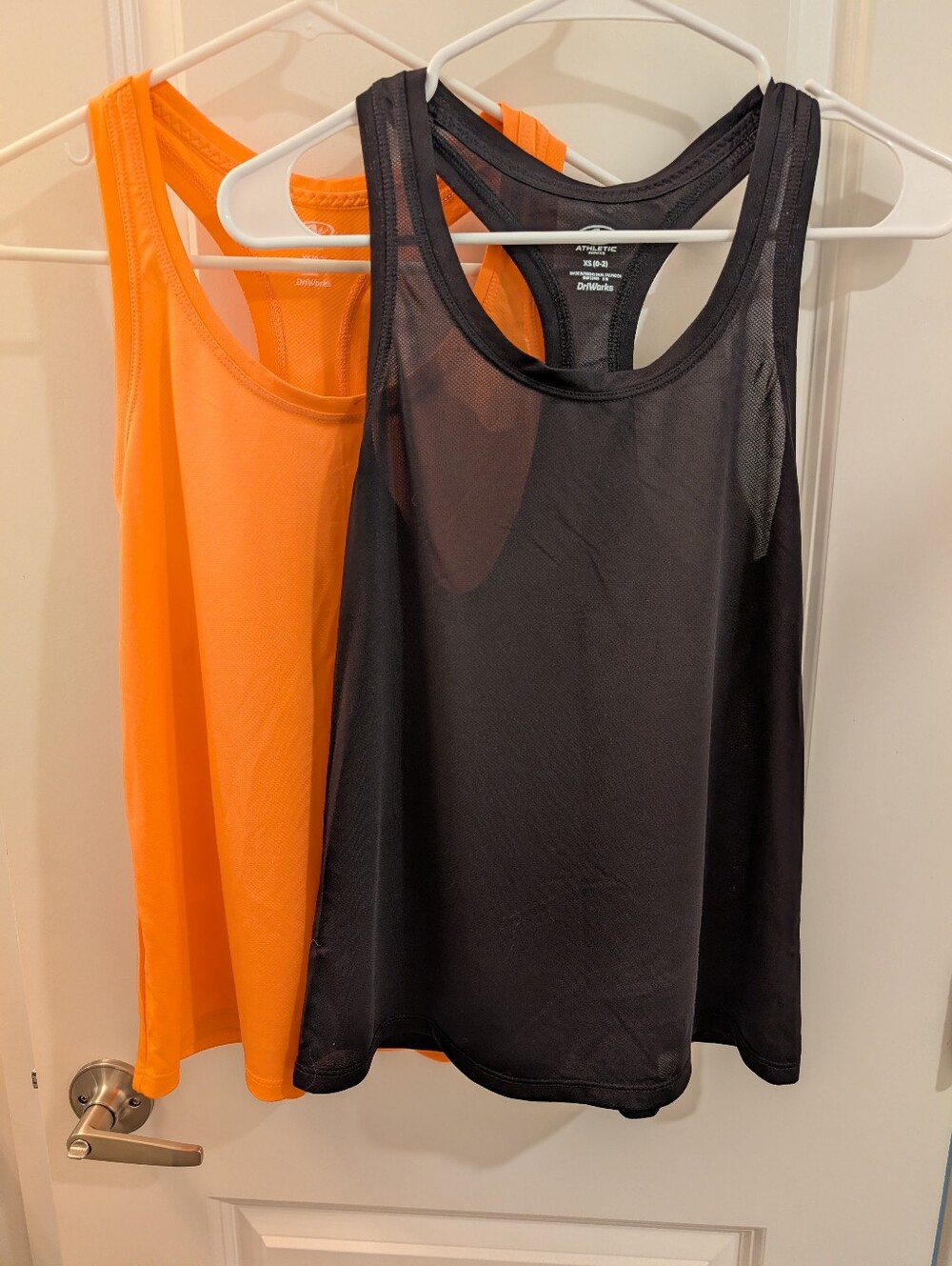 SET of 2 NWOT AthleticWorks DriWorks Racerback Tanks